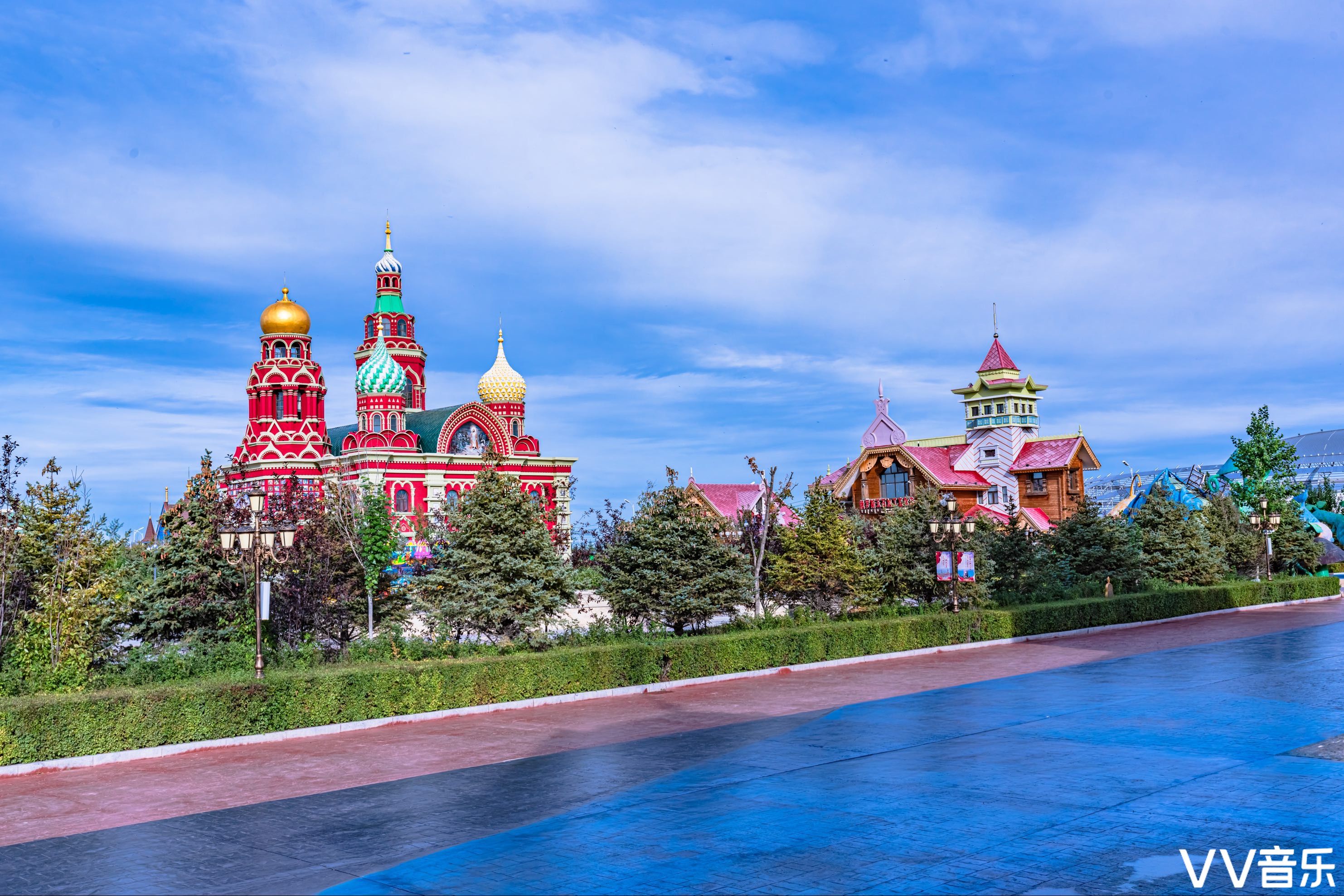 中俄边境城市满洲里