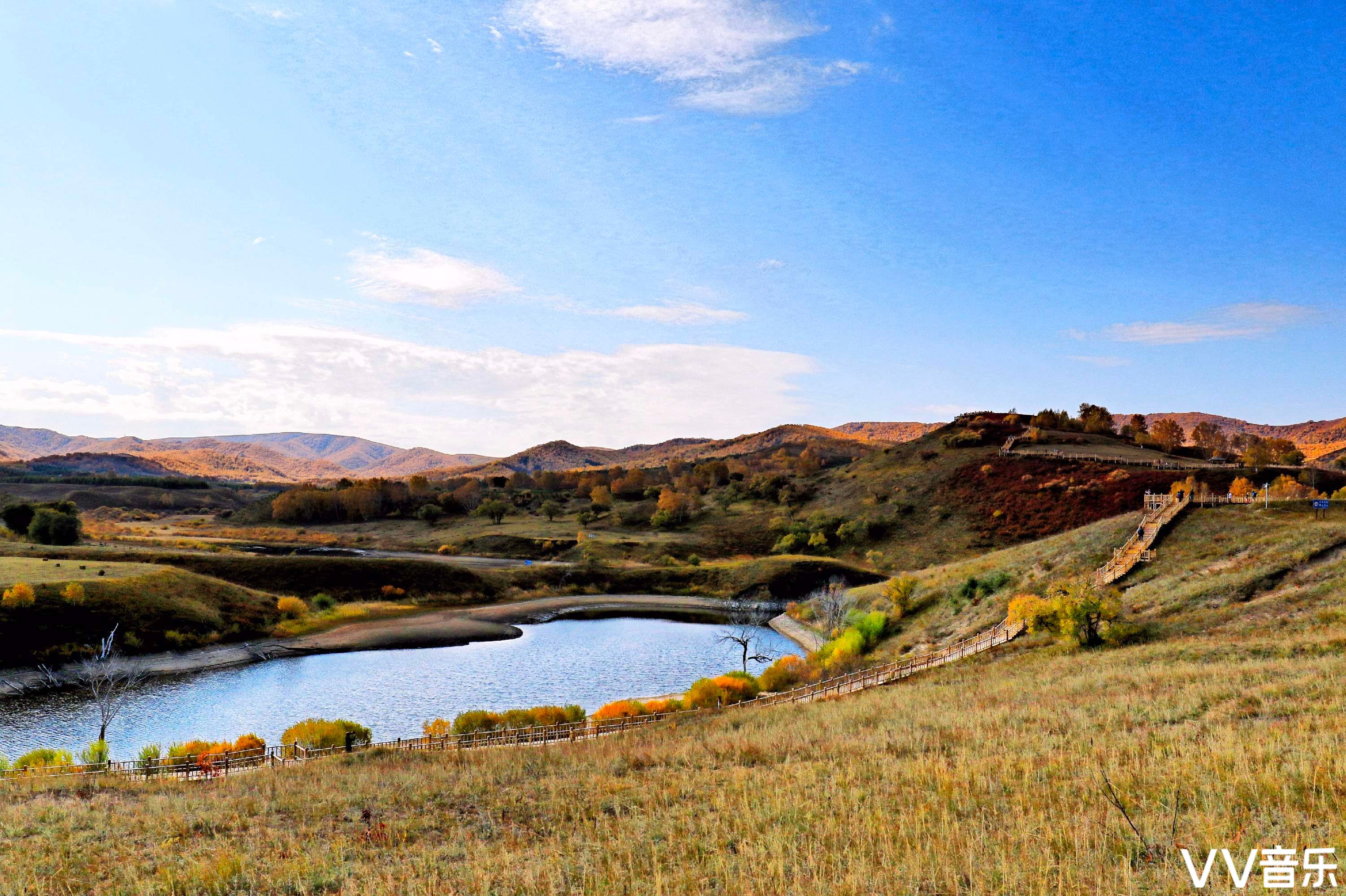 金秋坝上之乌兰布统蛤蟆坝