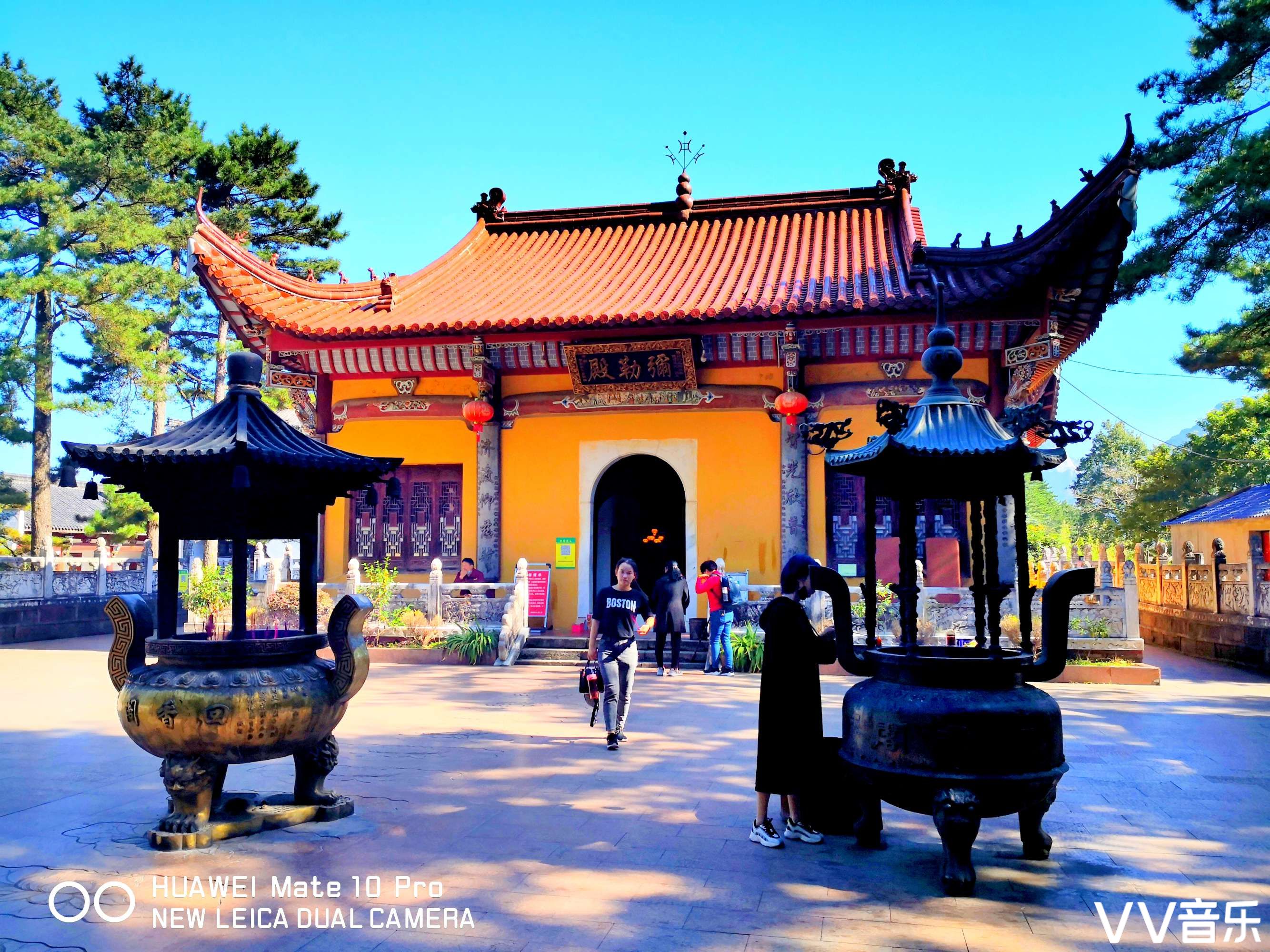 九华山回香阁与小天台