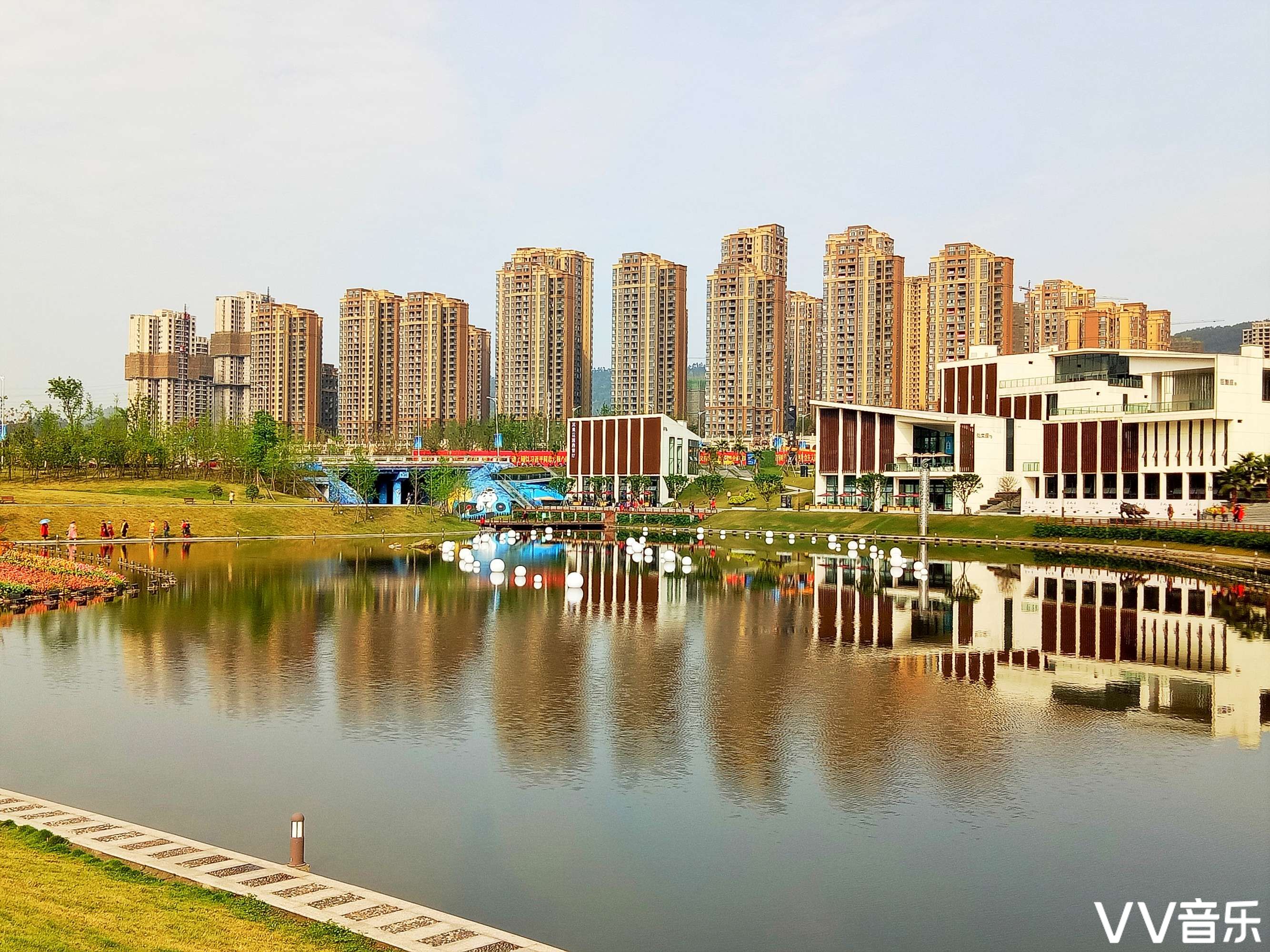 李帮学作品 ‖ 城市湿地公园一一白沙湖