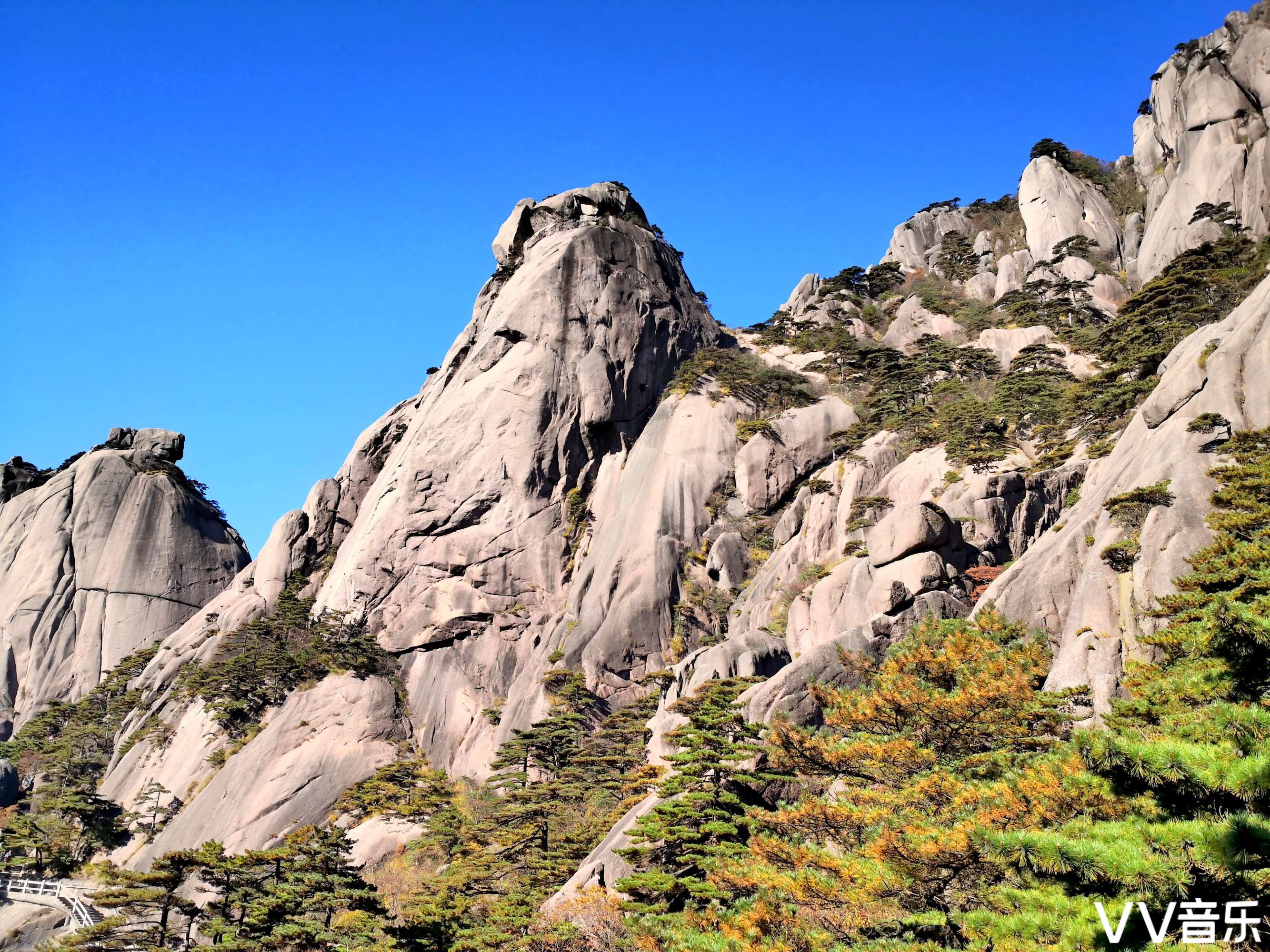 黄山图片高清莲花峰图片