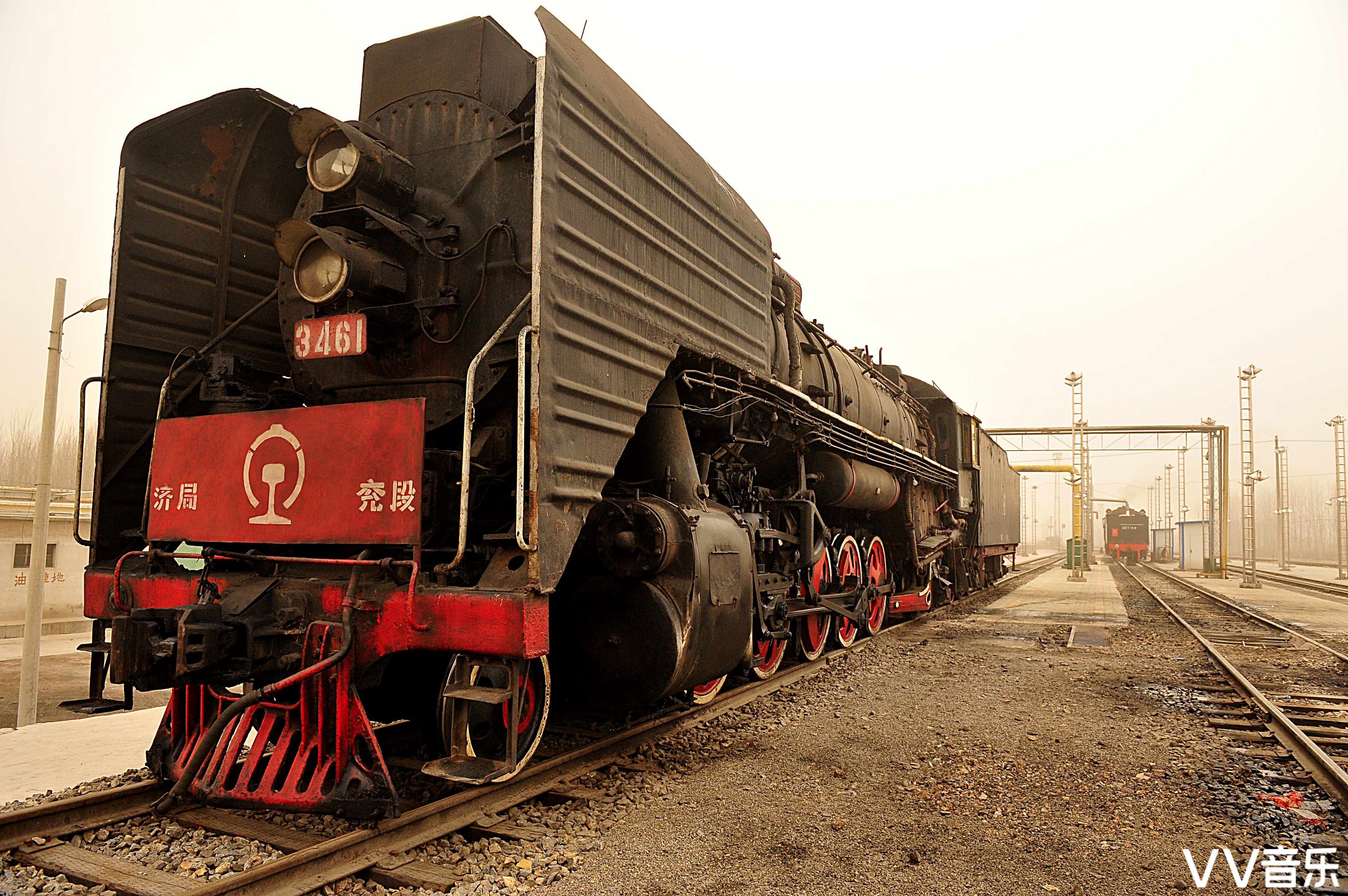 即将消失的蒸汽机车兖矿铁运处