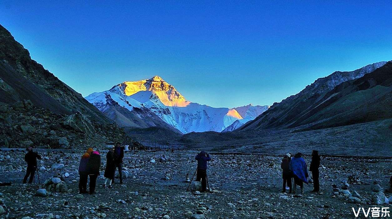 珠峰大本营看星空