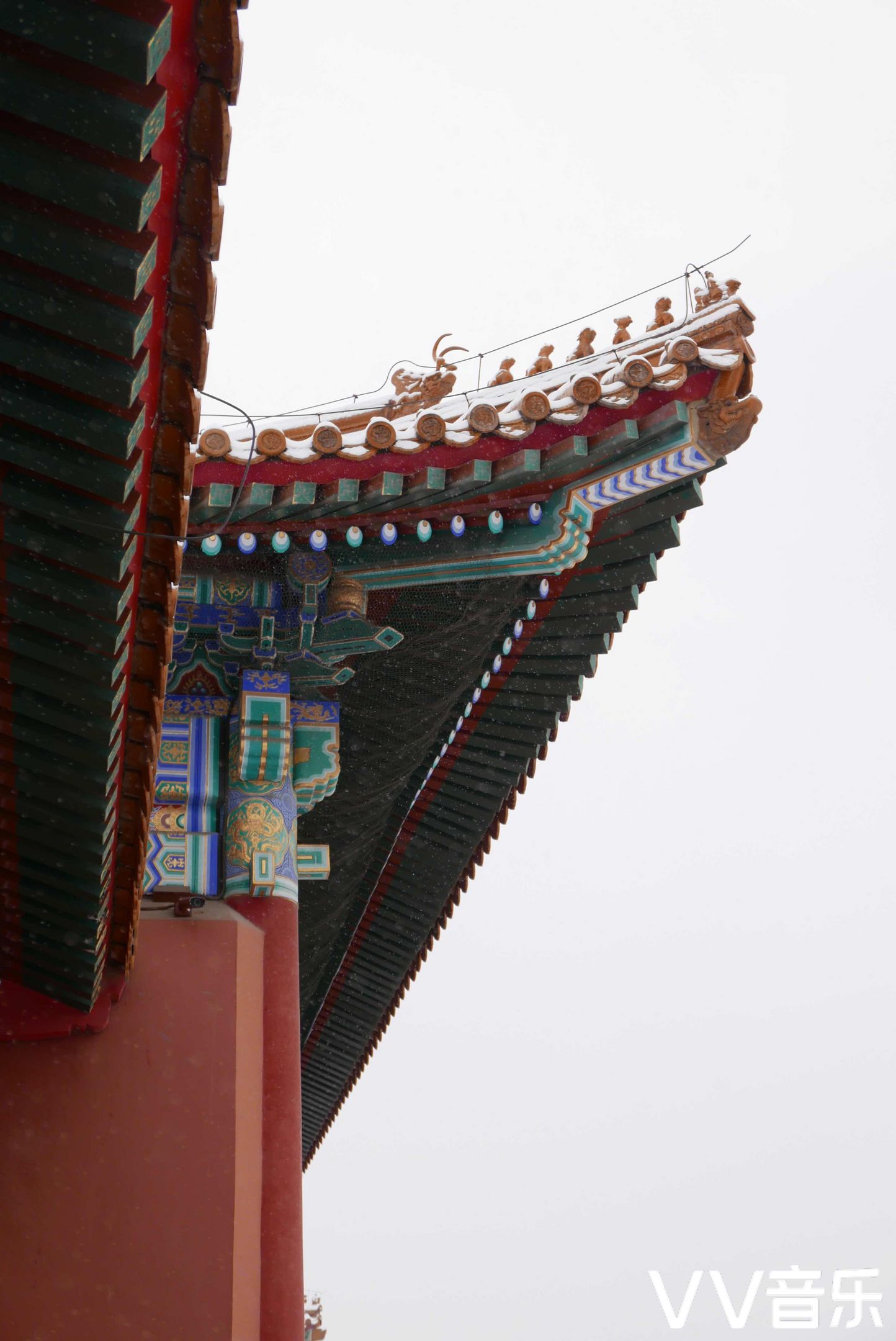 一场故宫雪惊艳北京城