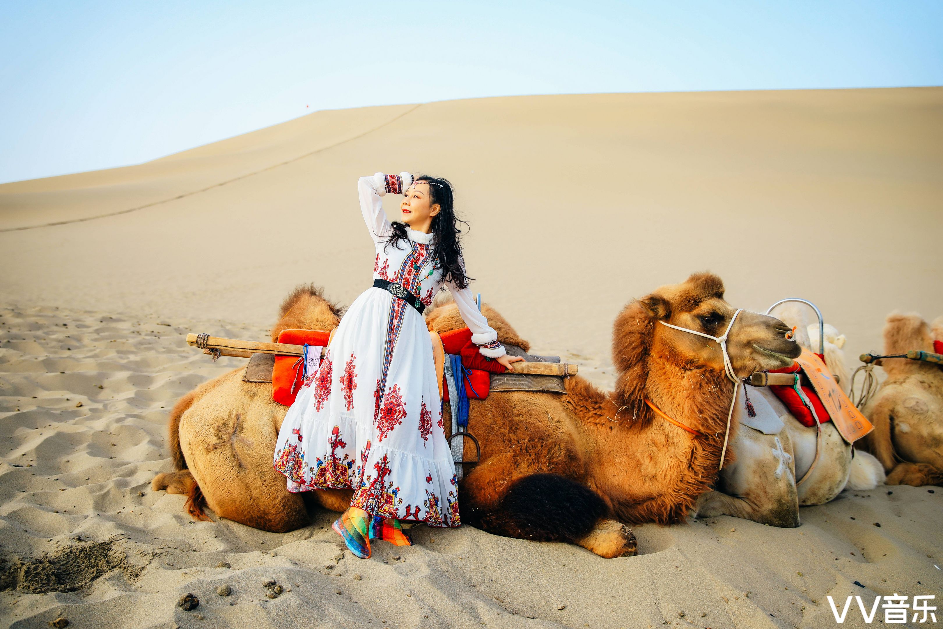 大漠孤烟火凤凰原创旅拍影音