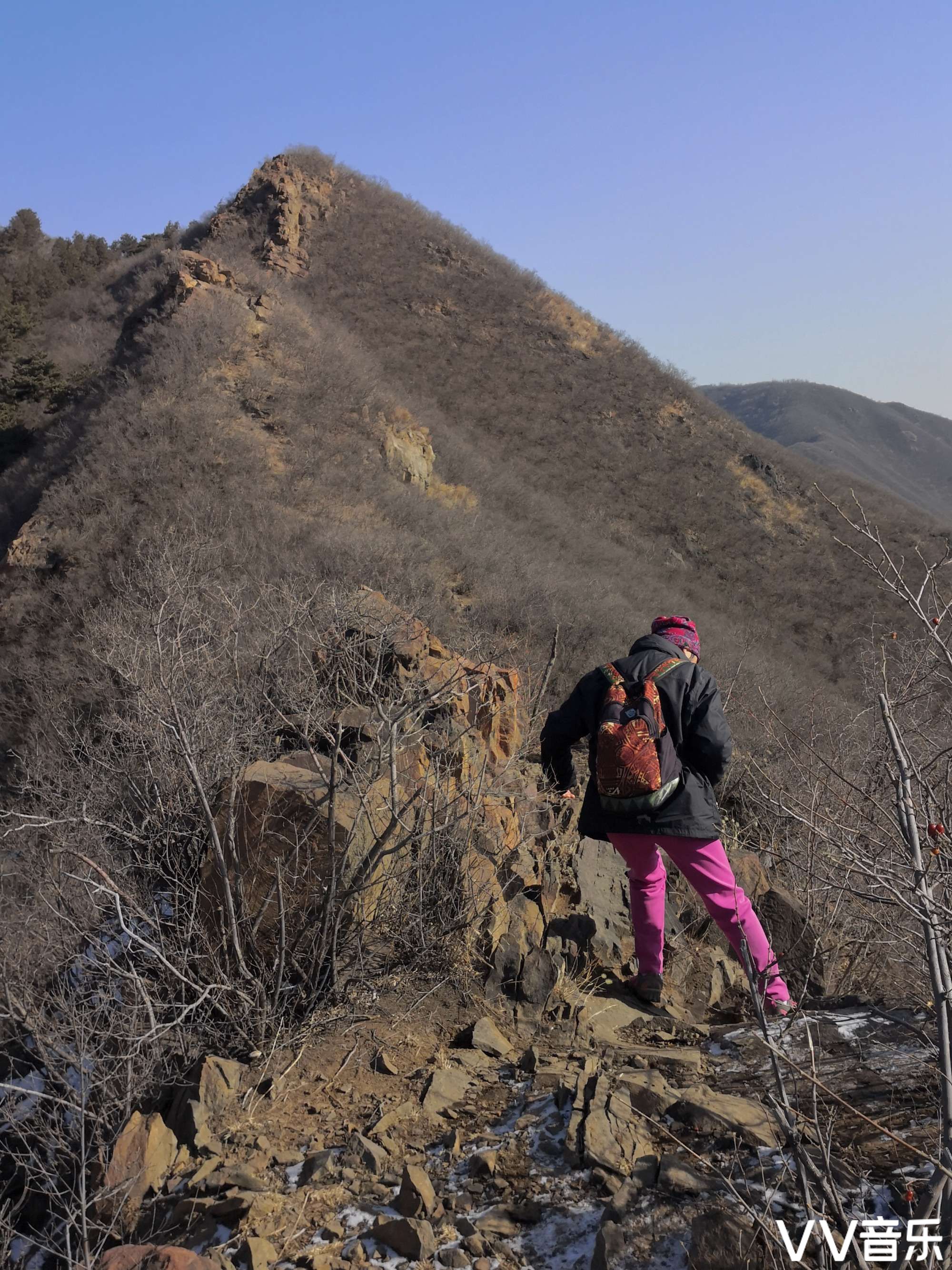 香山刀背岭图片