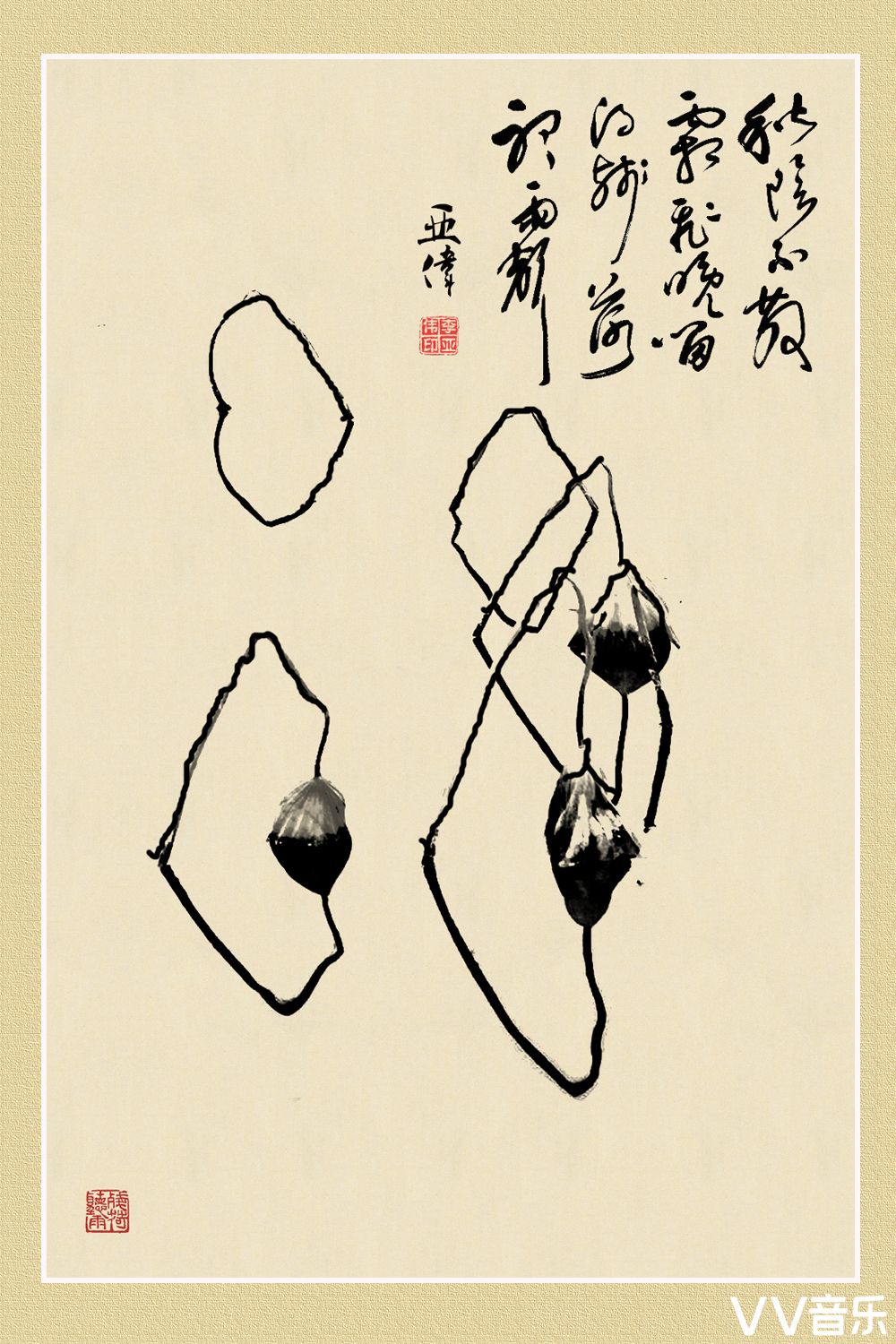 画意摄影残荷风骨