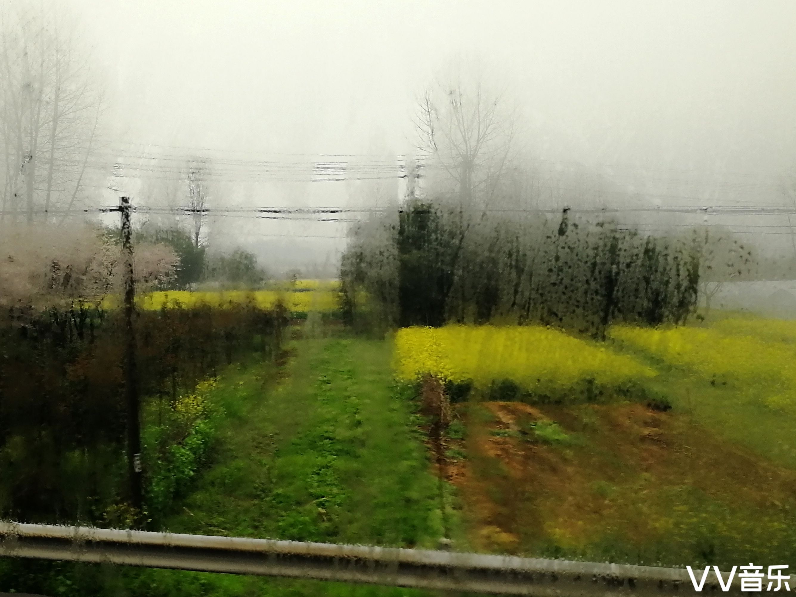 雨天窗外的風景