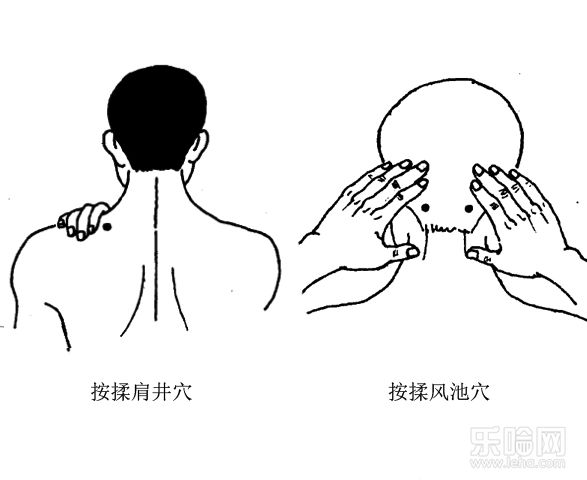 颈椎自我按摩方法