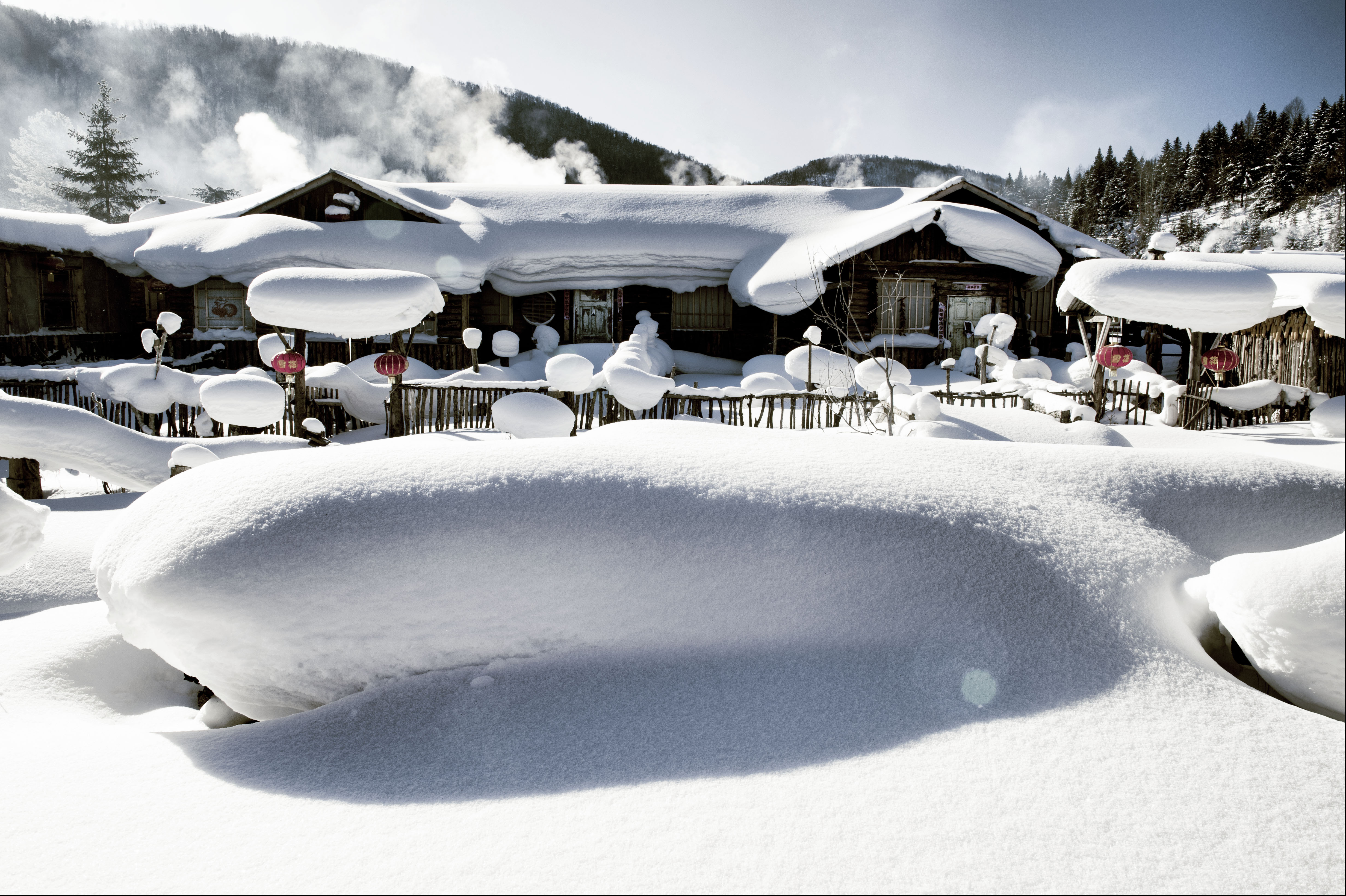 你那里下雪了吗?
