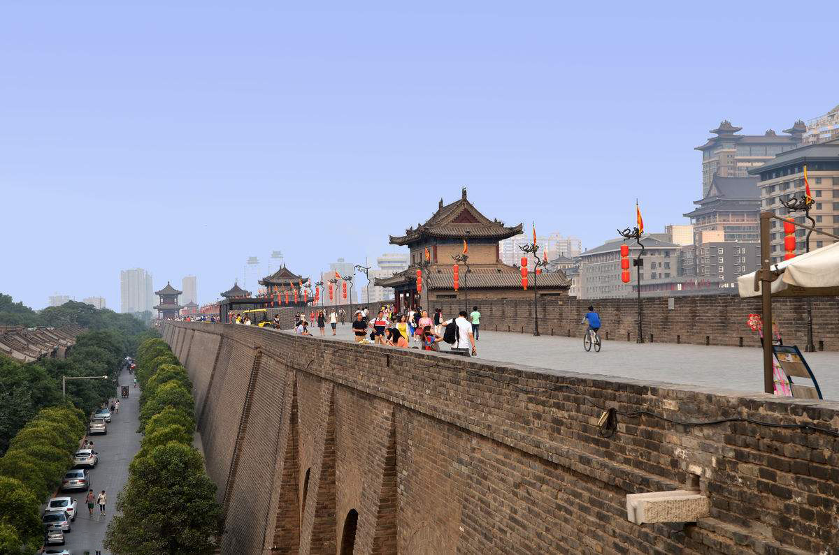 玩转v篇西安古城墙(全国重点文物保护单位)